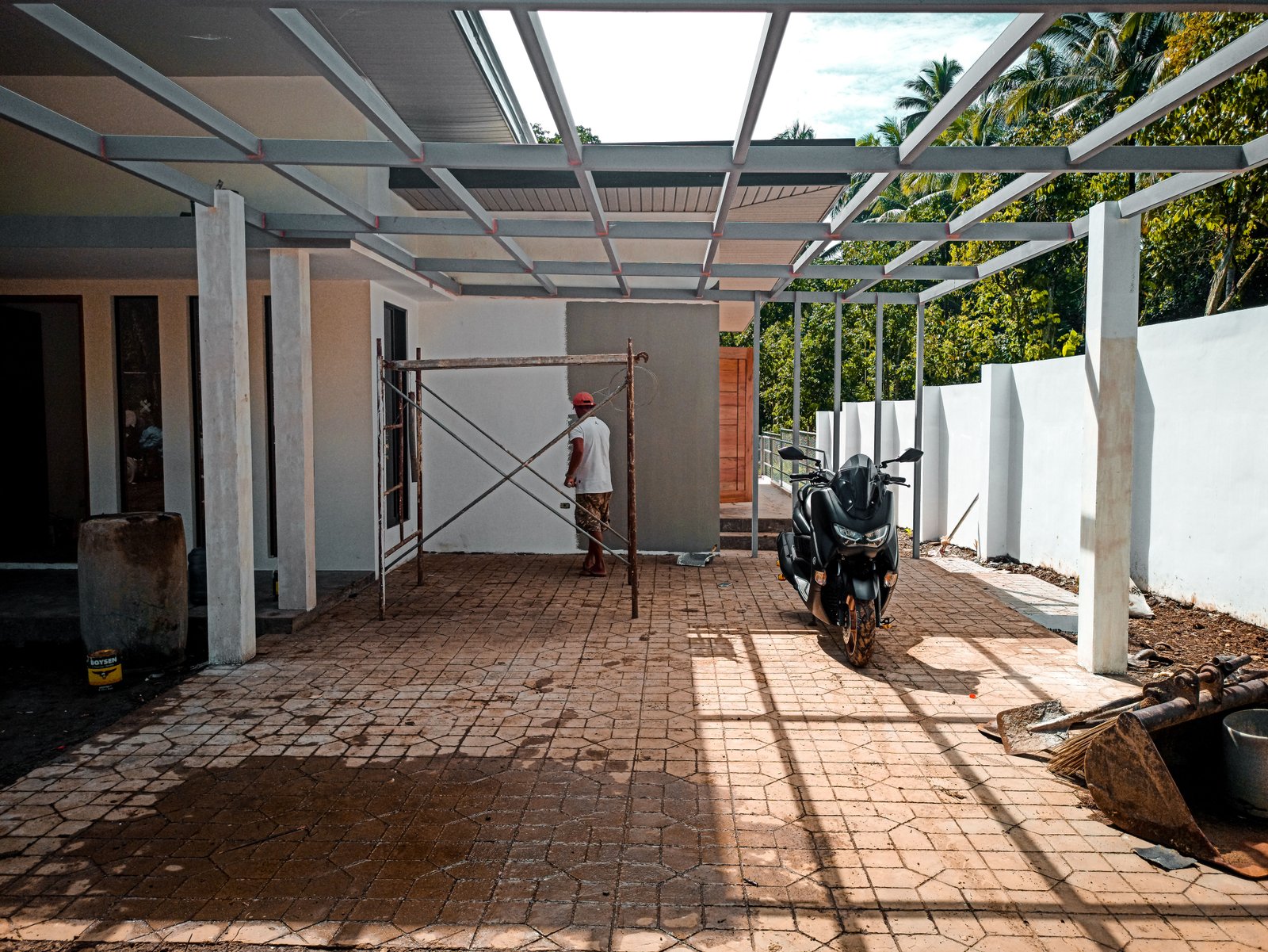 Pemasangan Kanopi Carport